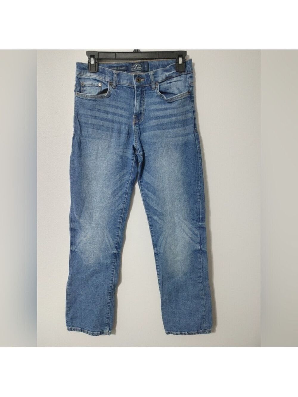 Boys Lucky Brand Classic Straight Jeans Size 12 Blue